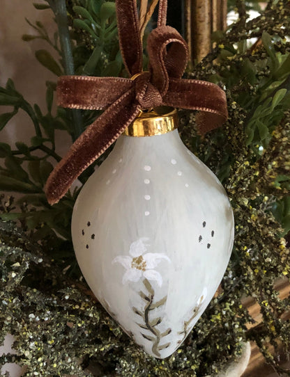 Hand-Painted St. Joseph Ornament