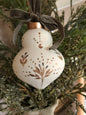 Hand-Painted Baby Jesus Ornament (Olive Branch)